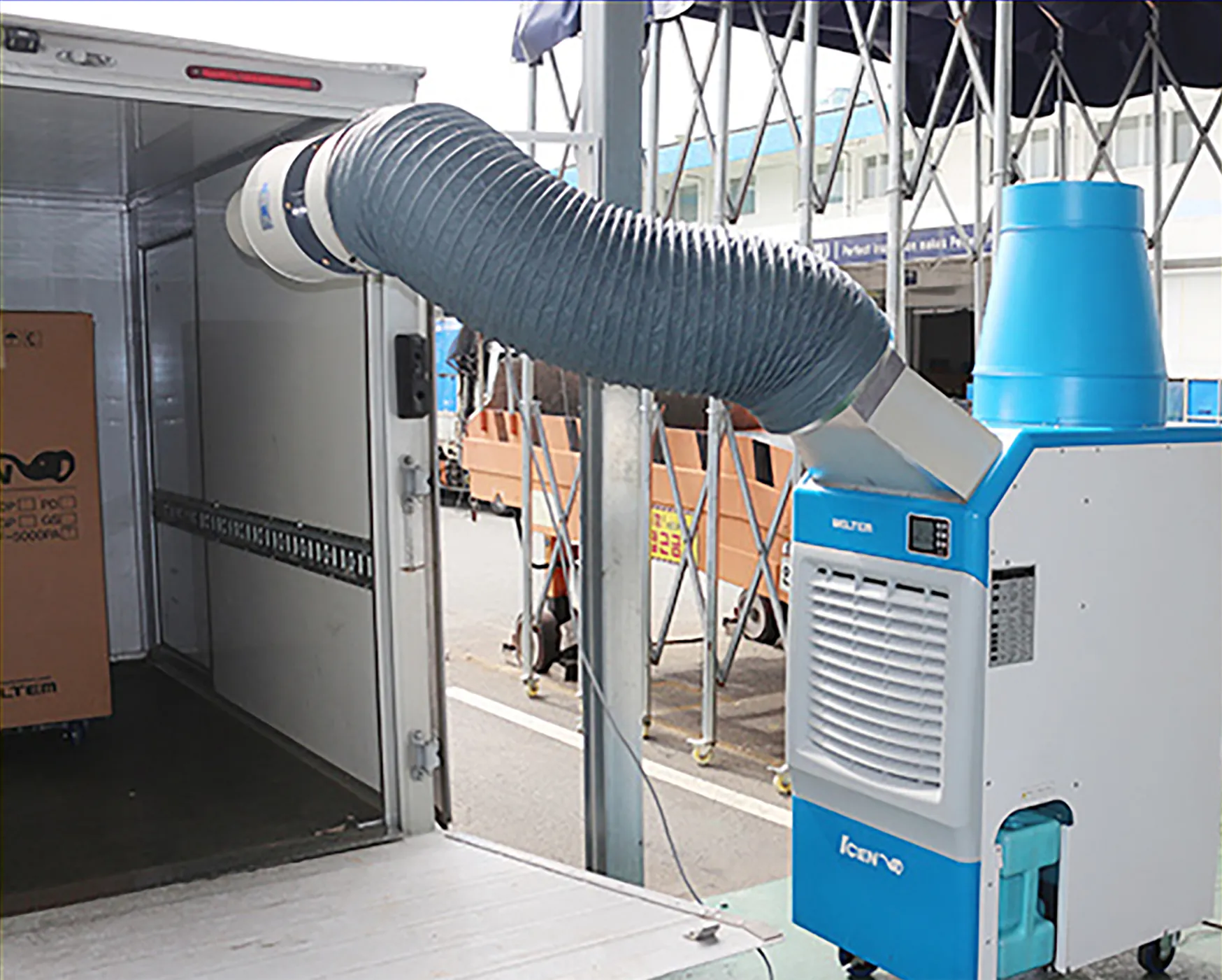 Portable Spot Cooler Deployment 2